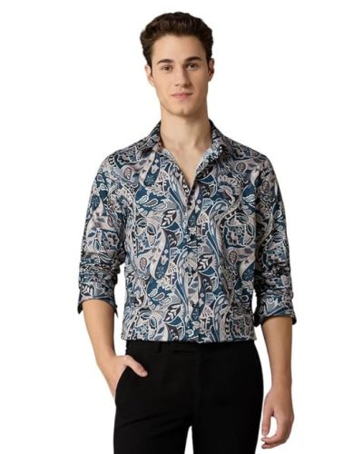 Men's Slim Fit Cotton Formal Shirt
