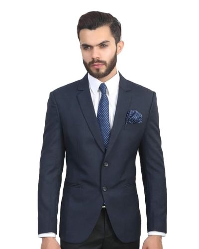 Men's Slim Fit Single Breasted Blazer