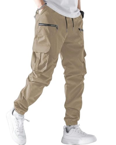 Men's Regular Fit Low Rise Cargo