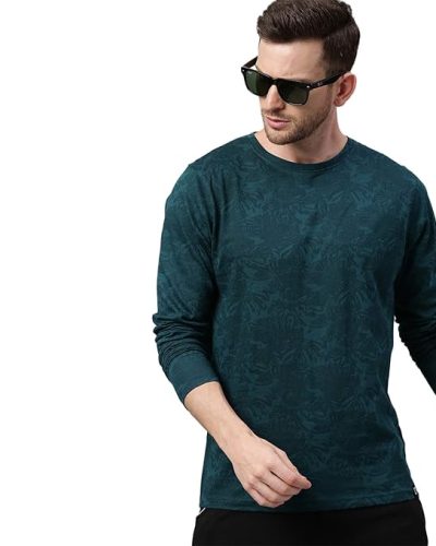 Full Sleeve Slim Fit Cotton T-Shirt