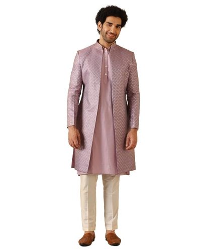 Indo-Western Sherwani Trouser Set